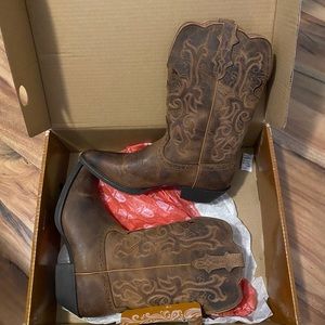 Justin Ladies Stampede Cowboy Boots Sz11B